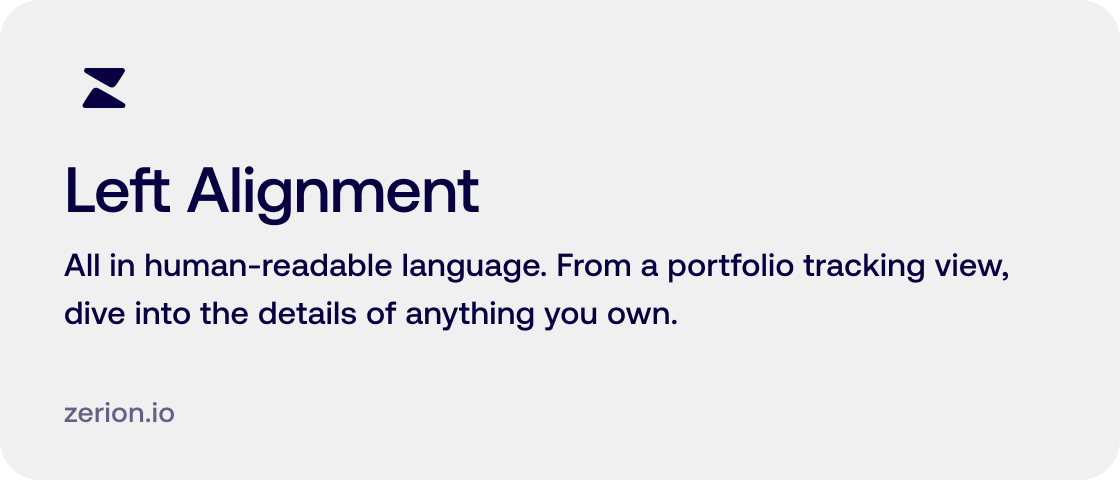 Alignment example 1